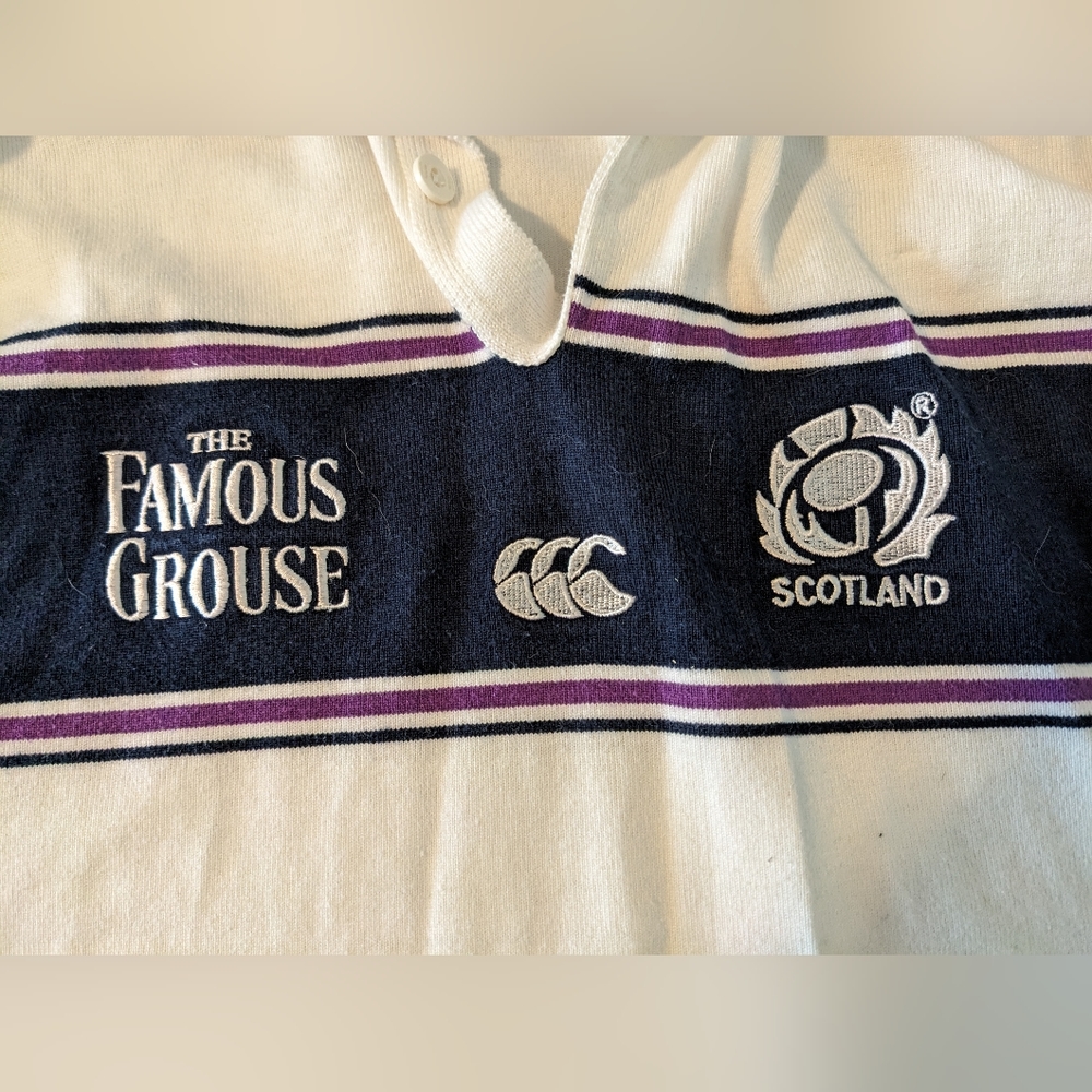 Vintage 2000 Scottish Rugby Jersey